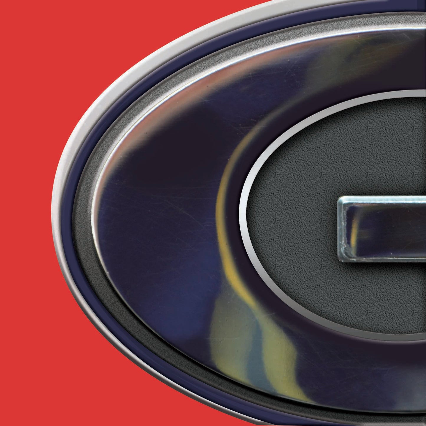 Alabama Crimson Tide 3D Chromed Metal Emblem - A Primary Logo