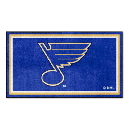 St. Louis Blues 3ft. x 5ft. Plush Area Rug