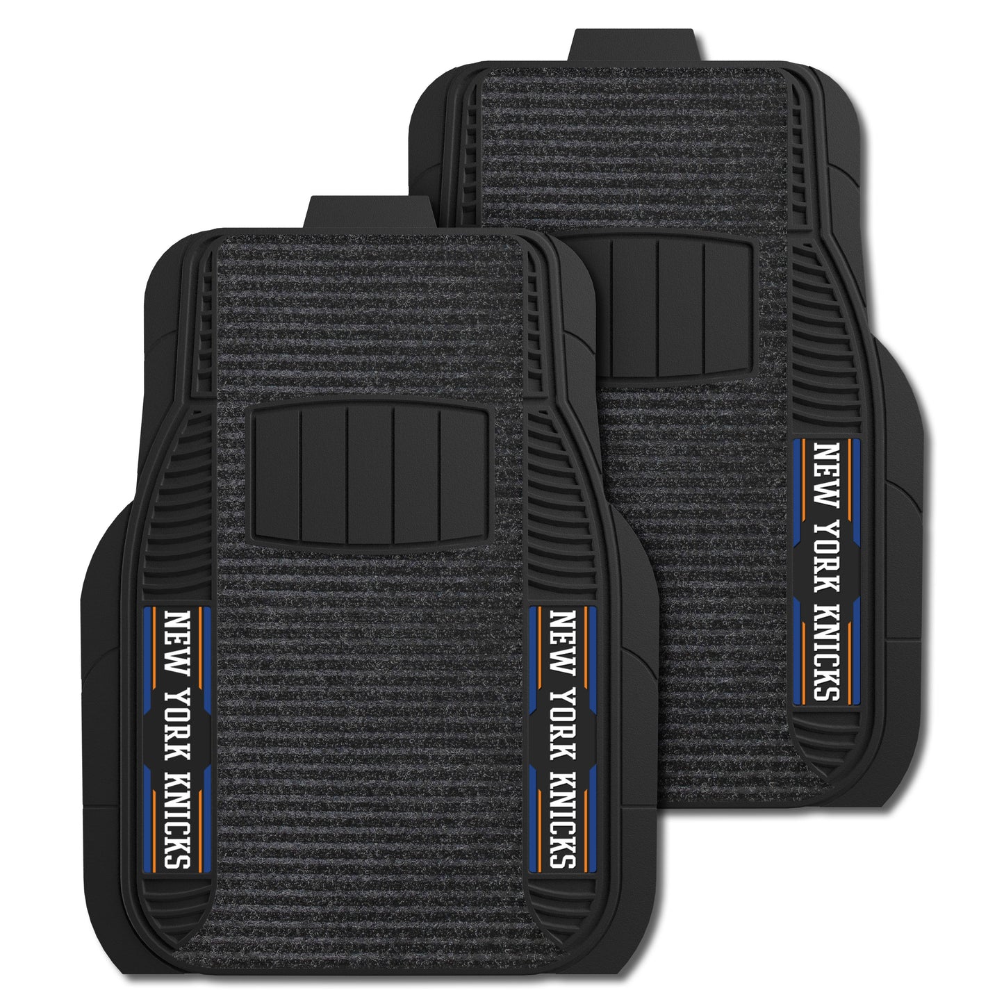 New York Knicks 2 Piece Deluxe Car Mat Set