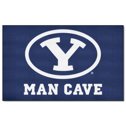 BYU Cougars Man Cave Ulti-Mat Rug - 5ft. x 8ft.