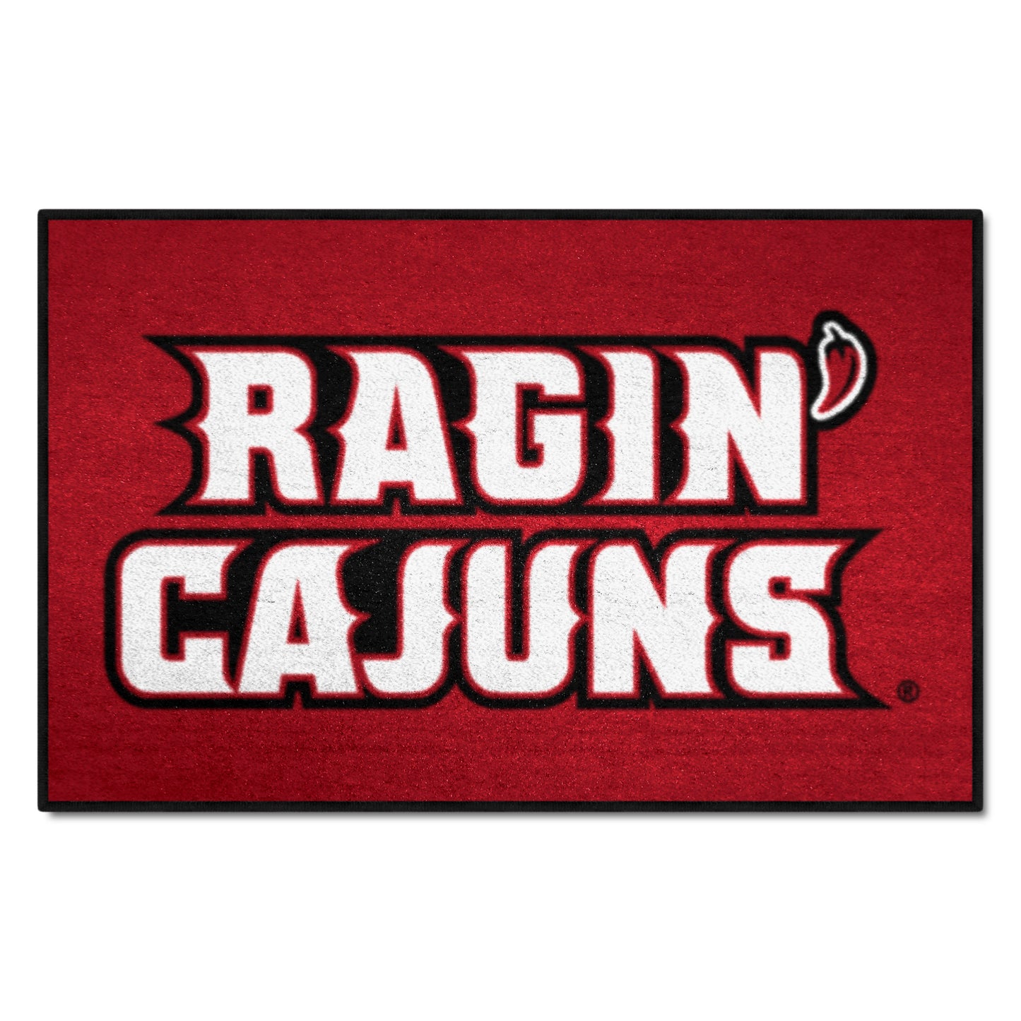 Louisiana-Lafayette Ragin' Cajuns Starter Mat Accent Rug - 19in. x 30in.