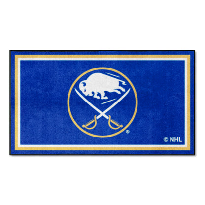 Buffalo Sabres 3ft. x 5ft. Plush Area Rug