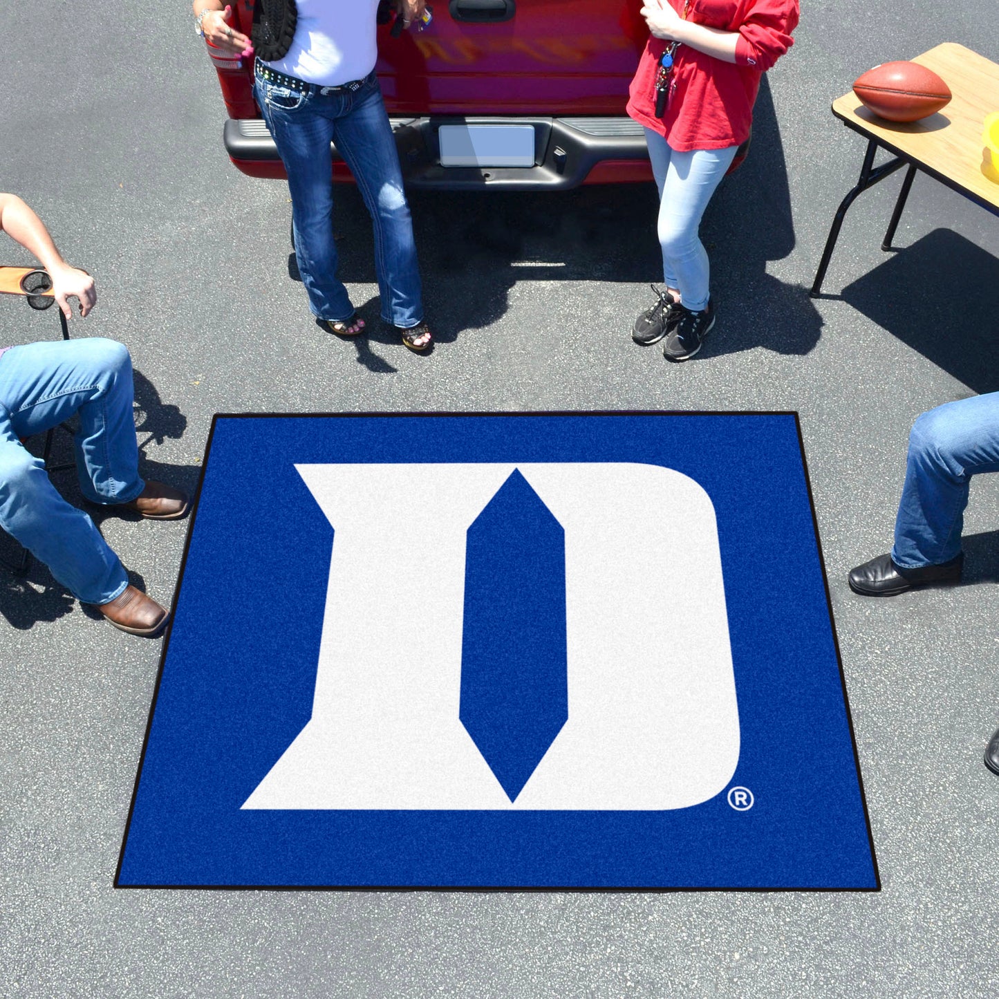 Duke Blue Devils Tailgater Rug - 5ft. x 6ft. - "D" Logo