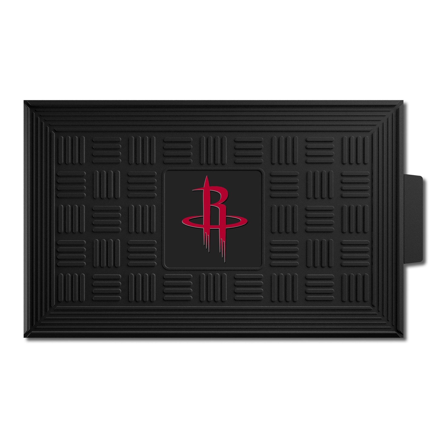 Houston Rockets Heavy Duty Vinyl Medallion Door Mat - 19.5in. x 31in.