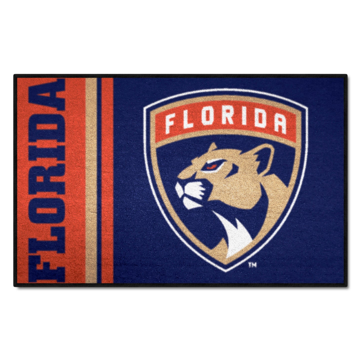 Florida Panthers Starter Mat Accent Rug - 19in. x 30in. Uniform Design