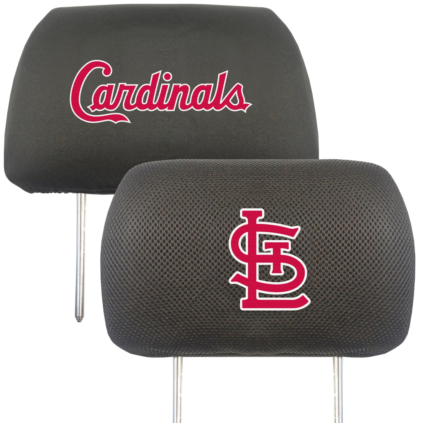 St. Louis Cardinals Embroidered Head Rest Cover Set - 2 Pieces