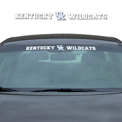 Kentucky Wildcats Sun Stripe Windshield Decal 3.25 in. x 34 in.