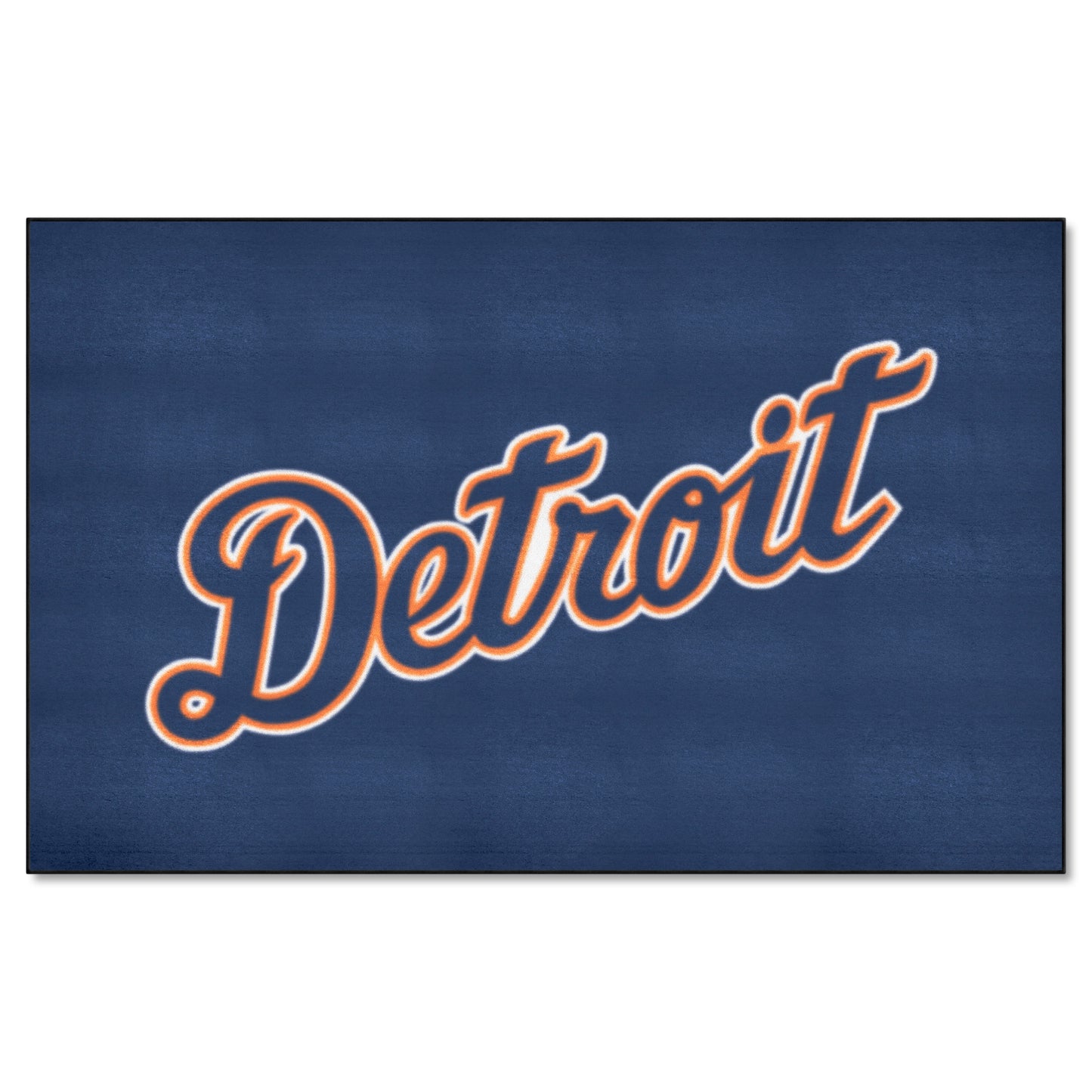 Detroit Tigers Ulti-Mat Rug - 5ft. x 8ft. - Detroit Script Alternate Logo