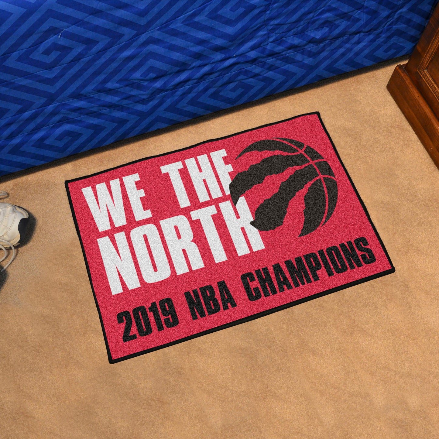 Toronto Raptors 2019 NBA Champions Dynasty Starter Mat Accent Rug - 19in. x 30in.