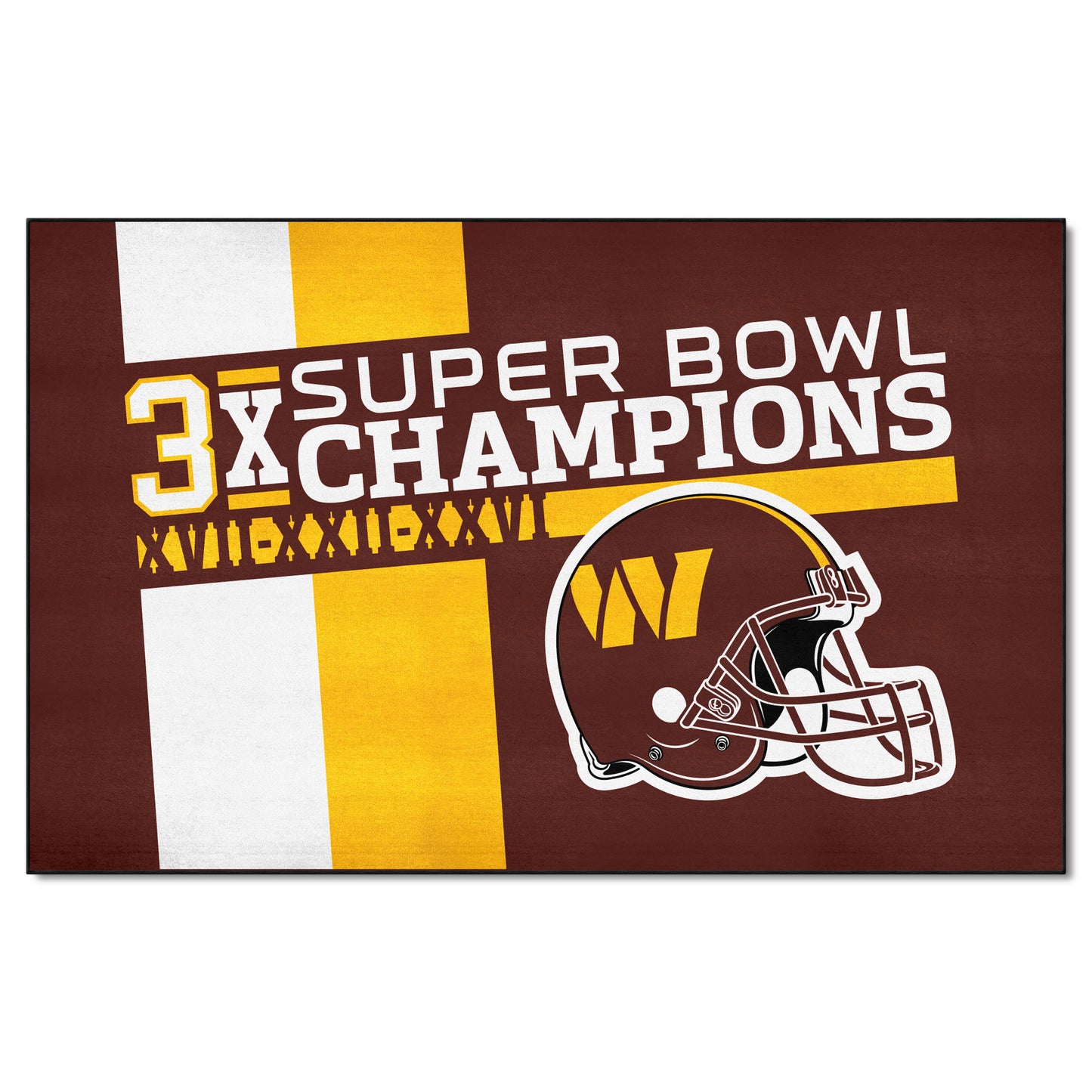 Washington Football Team Dynasty Ulti-Mat Rug - 5ft. x 8ft.