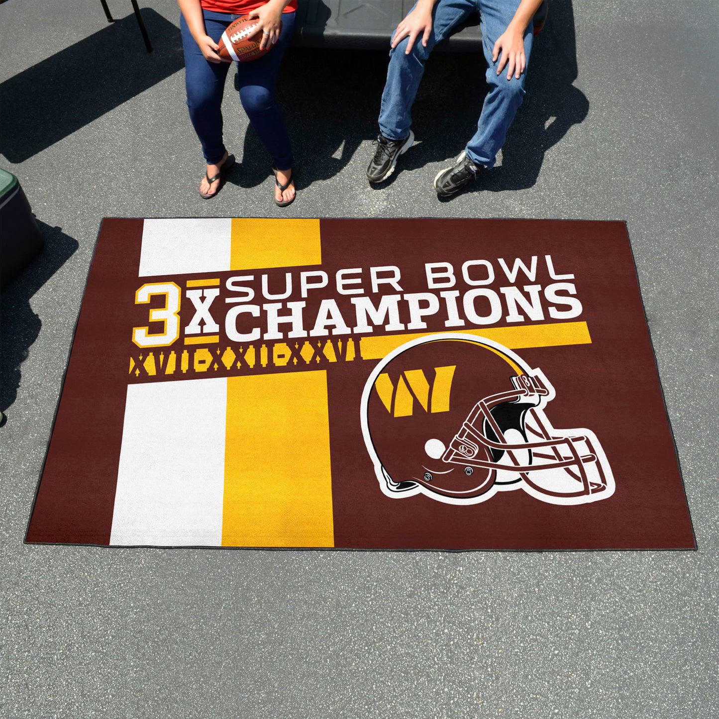 Washington Football Team Dynasty Ulti-Mat Rug - 5ft. x 8ft.