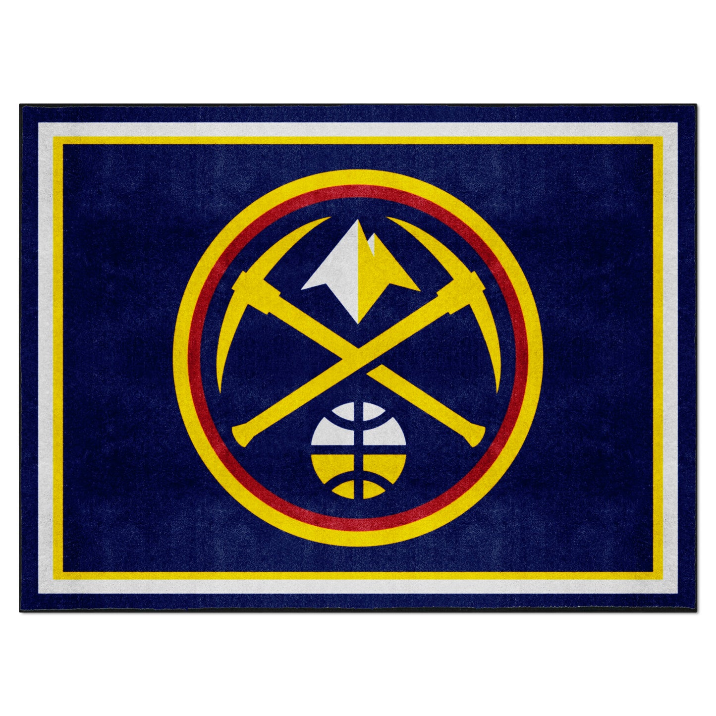 Denver Nuggets 8ft. x 10 ft. Plush Area Rug