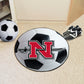 Nicholls State Colonels Soccer Ball Rug - 27in. Diameter