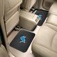 Detroit Lions Back Seat Car Utility Mats - 2 Piece Set