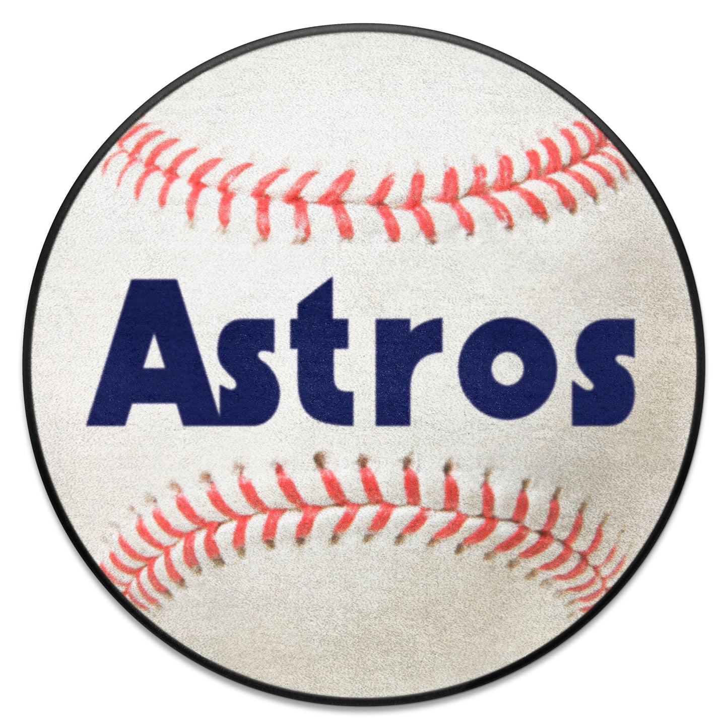 Houston Astros Baseball Rug - 27in. Diameter - Retro Collection, 1984 Houston Astros