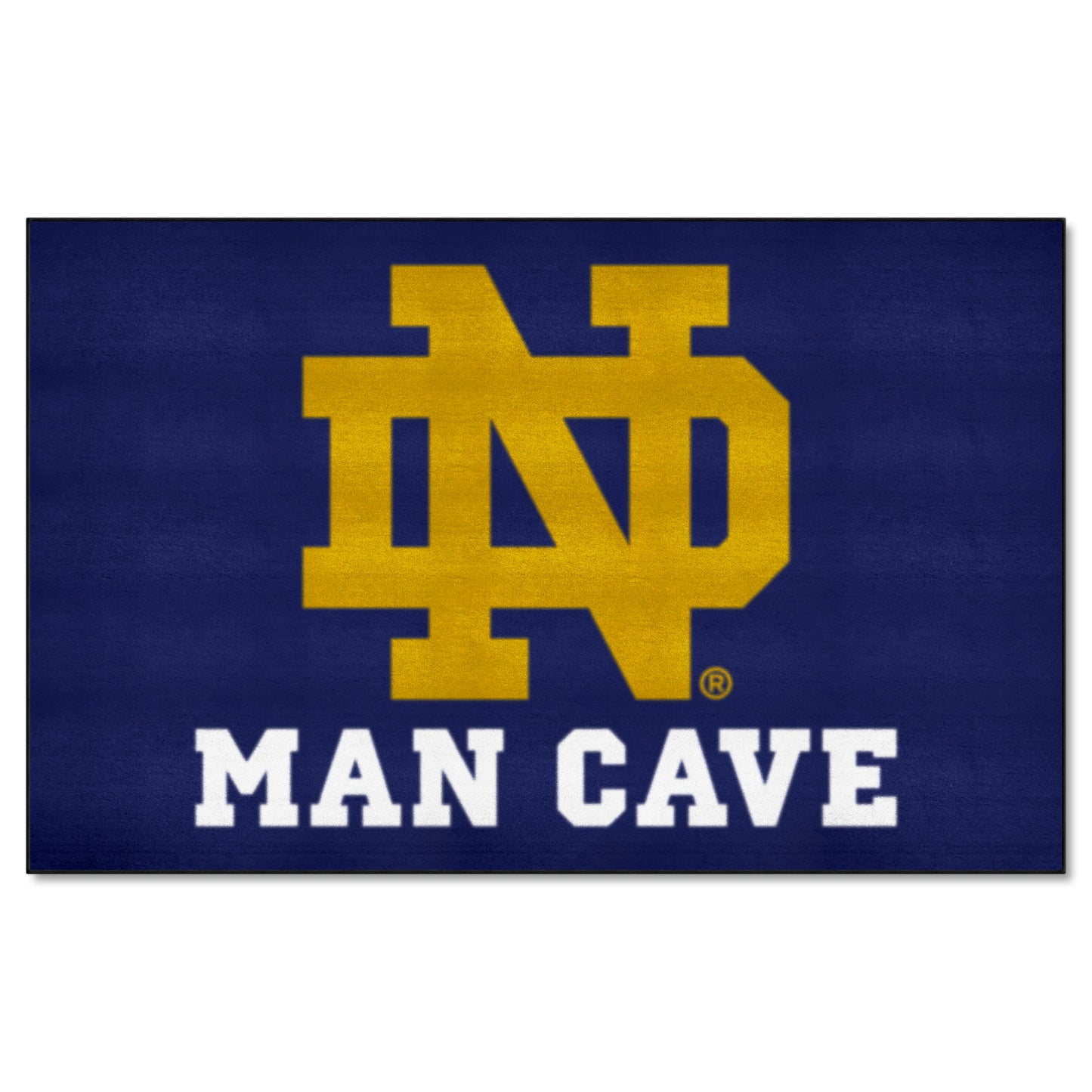 Notre Dame Fighting Irish Man Cave Ulti-Mat Rug - 5ft. x 8ft. - ND Primary Logo