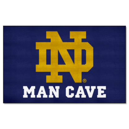 Notre Dame Fighting Irish Man Cave Ulti-Mat Rug - 5ft. x 8ft. - ND Primary Logo