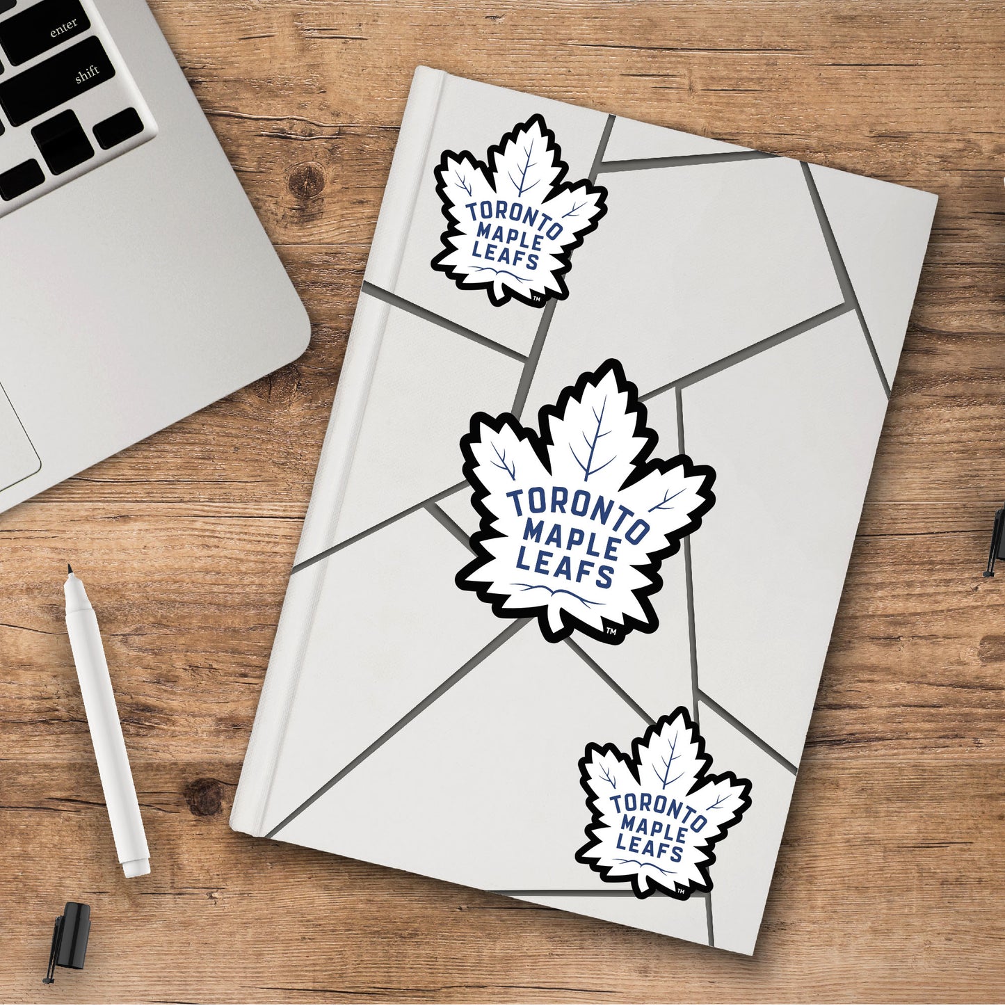 Toronto Maple Leafs 3 Piece Decal Sticker Set