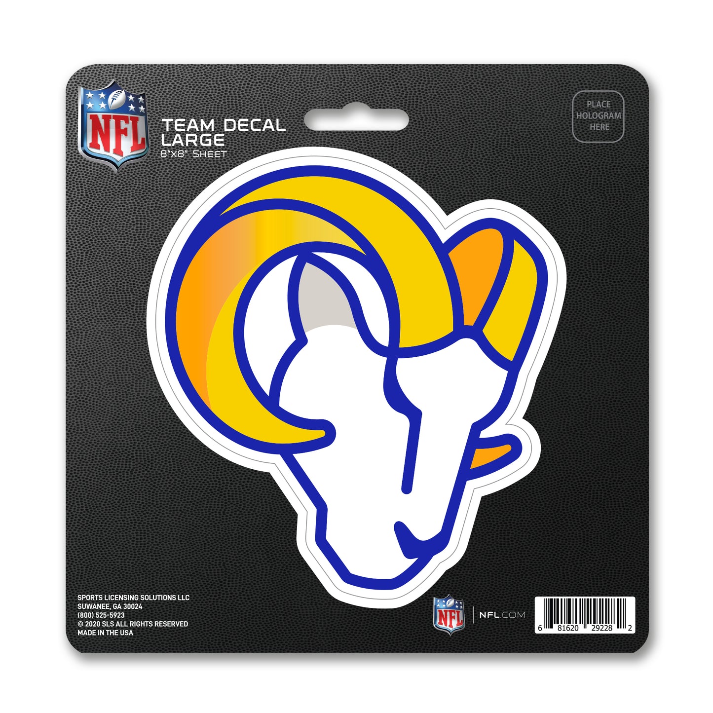 Los Angeles Rams Large Decal Sticker
