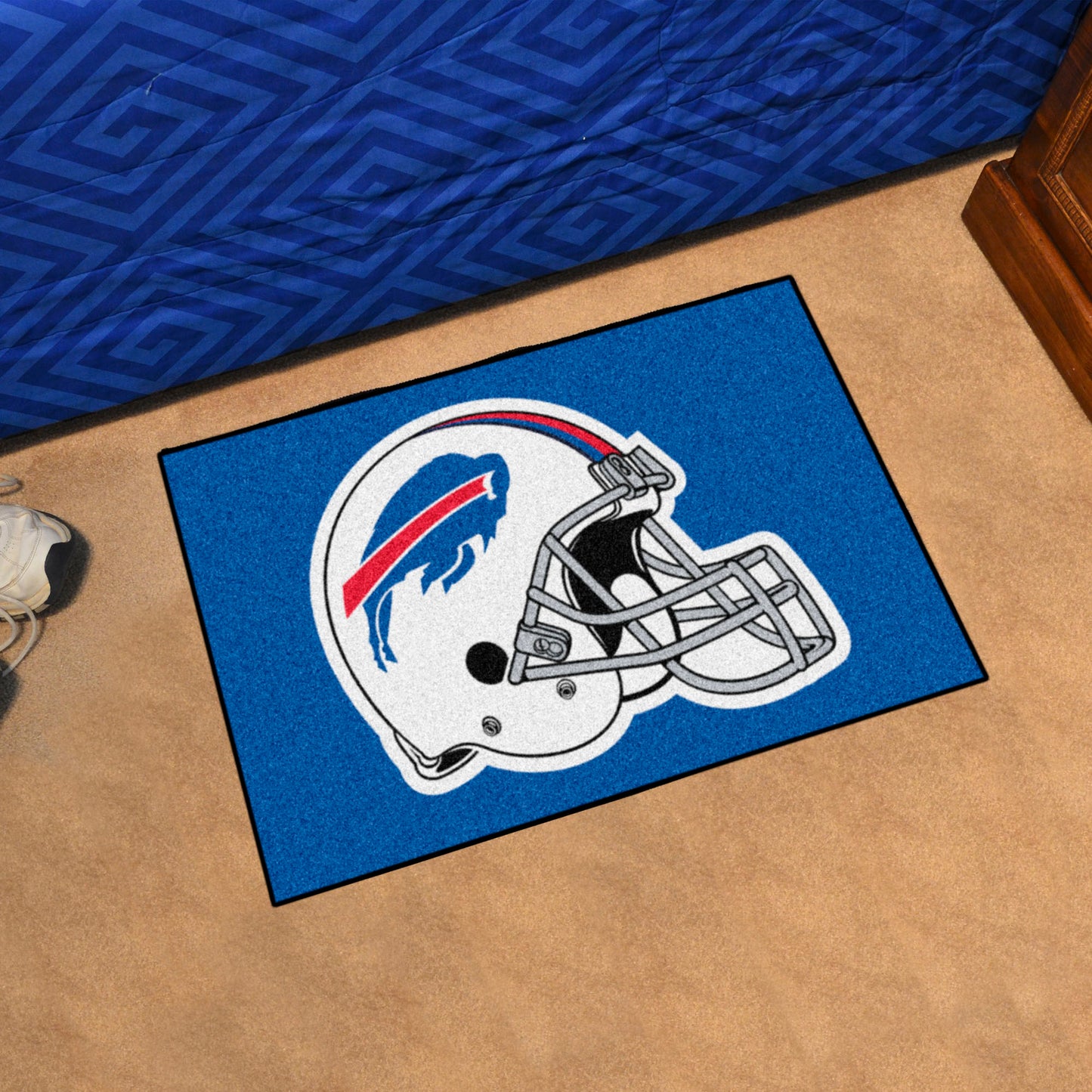 Buffalo Bills Starter Accent Rug - 19in. x 30in. - Bills Helmet Logo