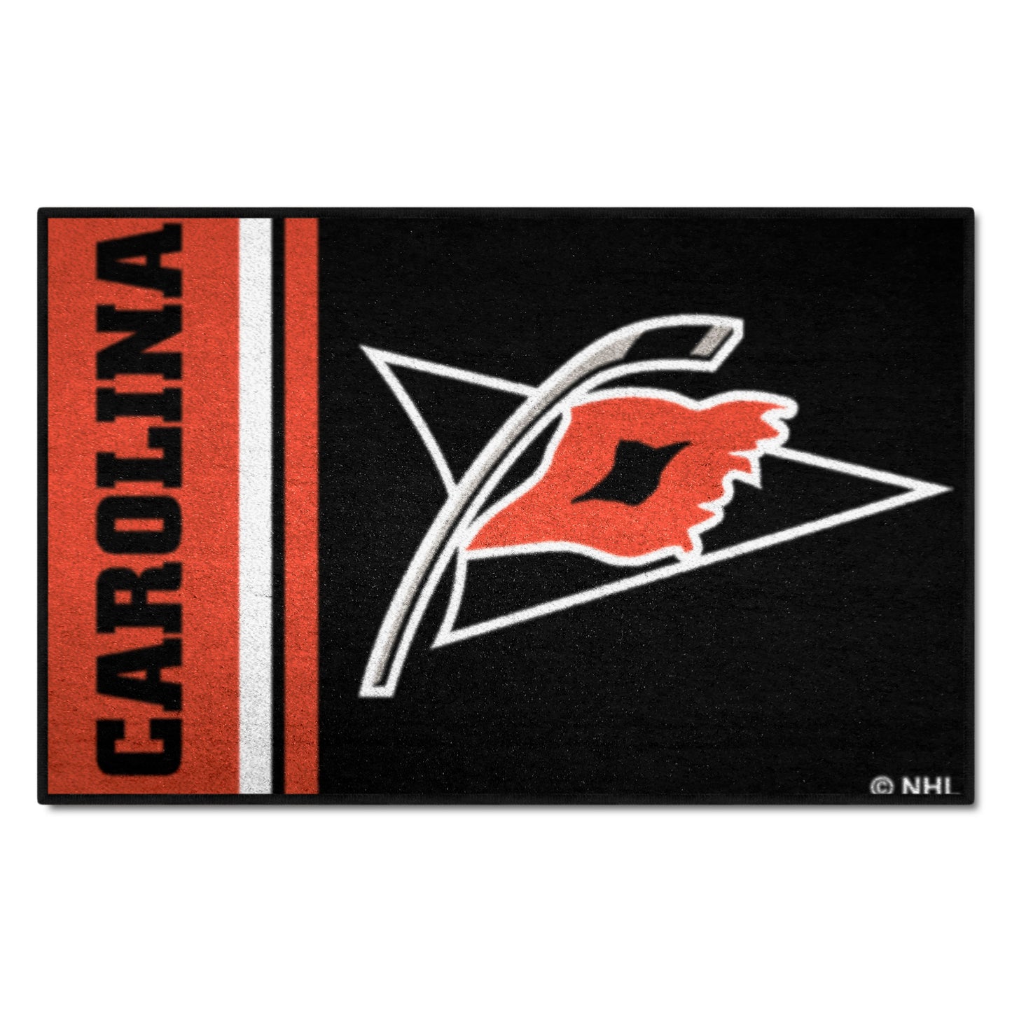 Carolina Hurricanes Starter Mat Accent Rug - 19in. x 30in. Uniform Design