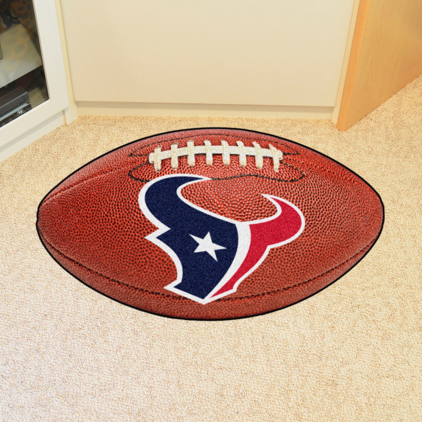 Houston Texans Football Rug - 20.5in. x 32.5in.