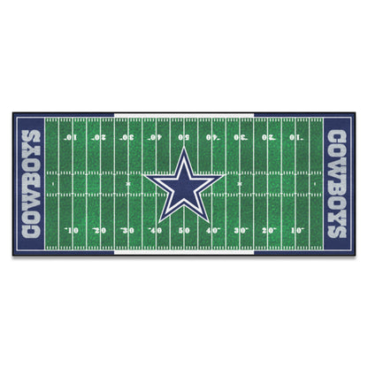 Dallas Cowboys Field Runner Mat - 30in. x 72in.