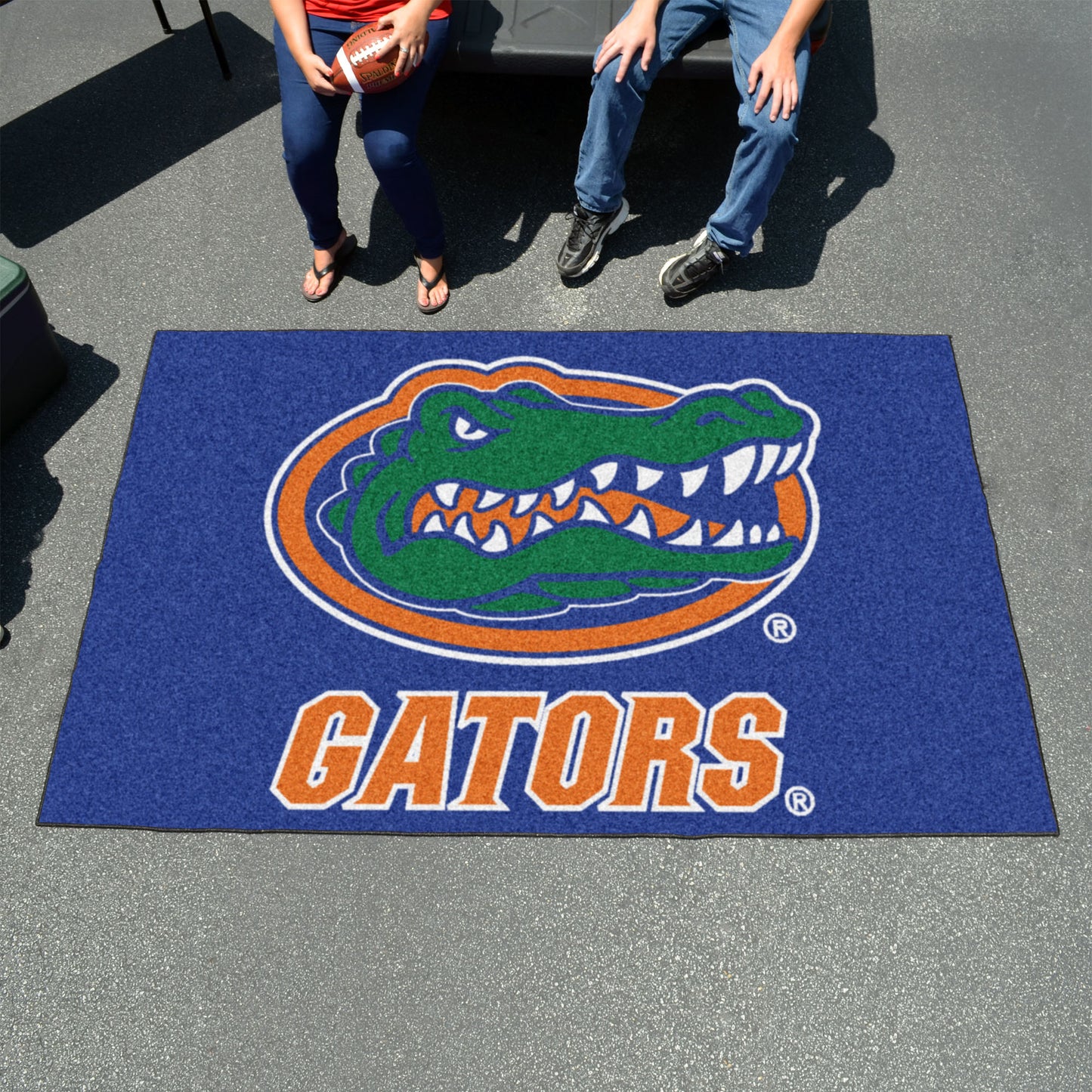 Florida Gators Ulti-Mat Rug - 5ft. x 8ft. - Gator Head Primary Logo