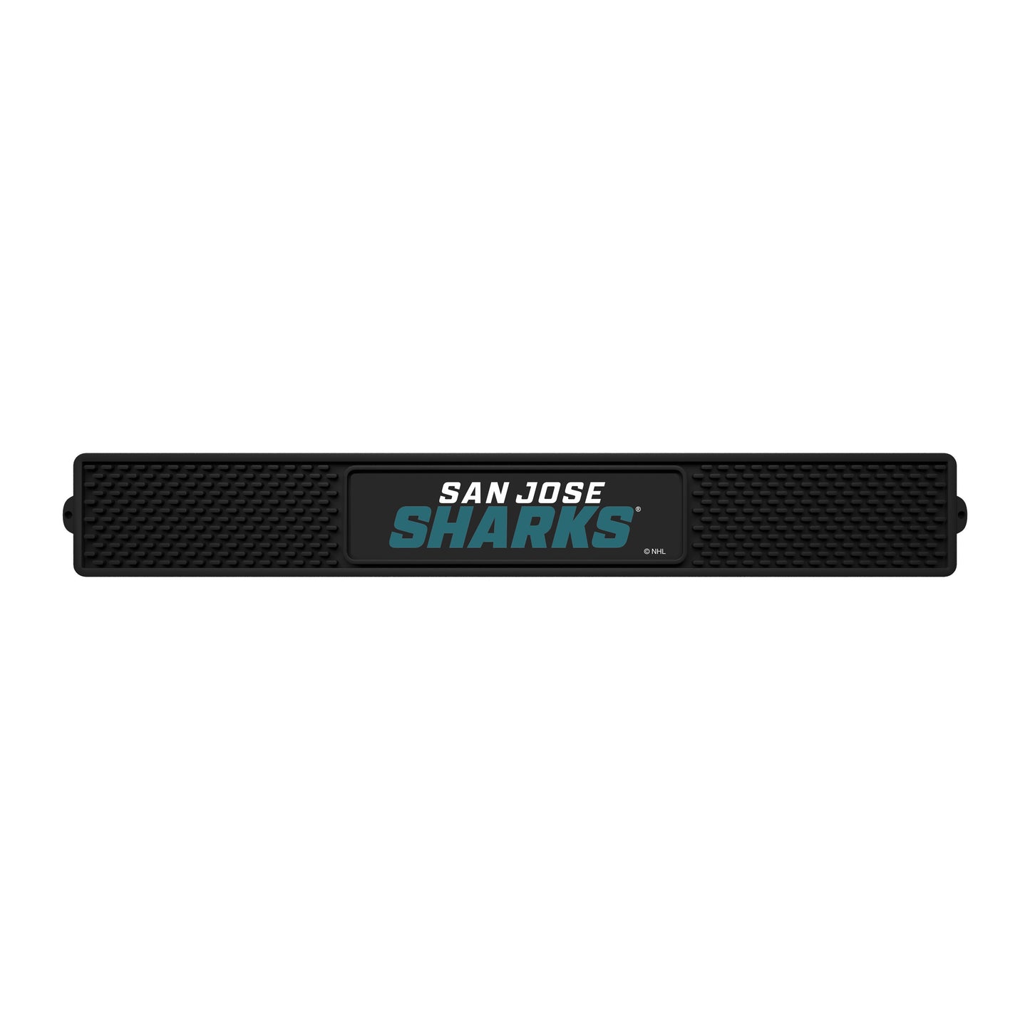 San Jose Sharks Bar Drink Mat - 3.25in. x 24in.