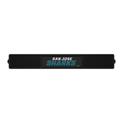 San Jose Sharks Bar Drink Mat - 3.25in. x 24in.