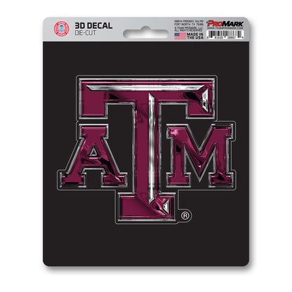 Texas A&M Aggies 3D Decal Sticker