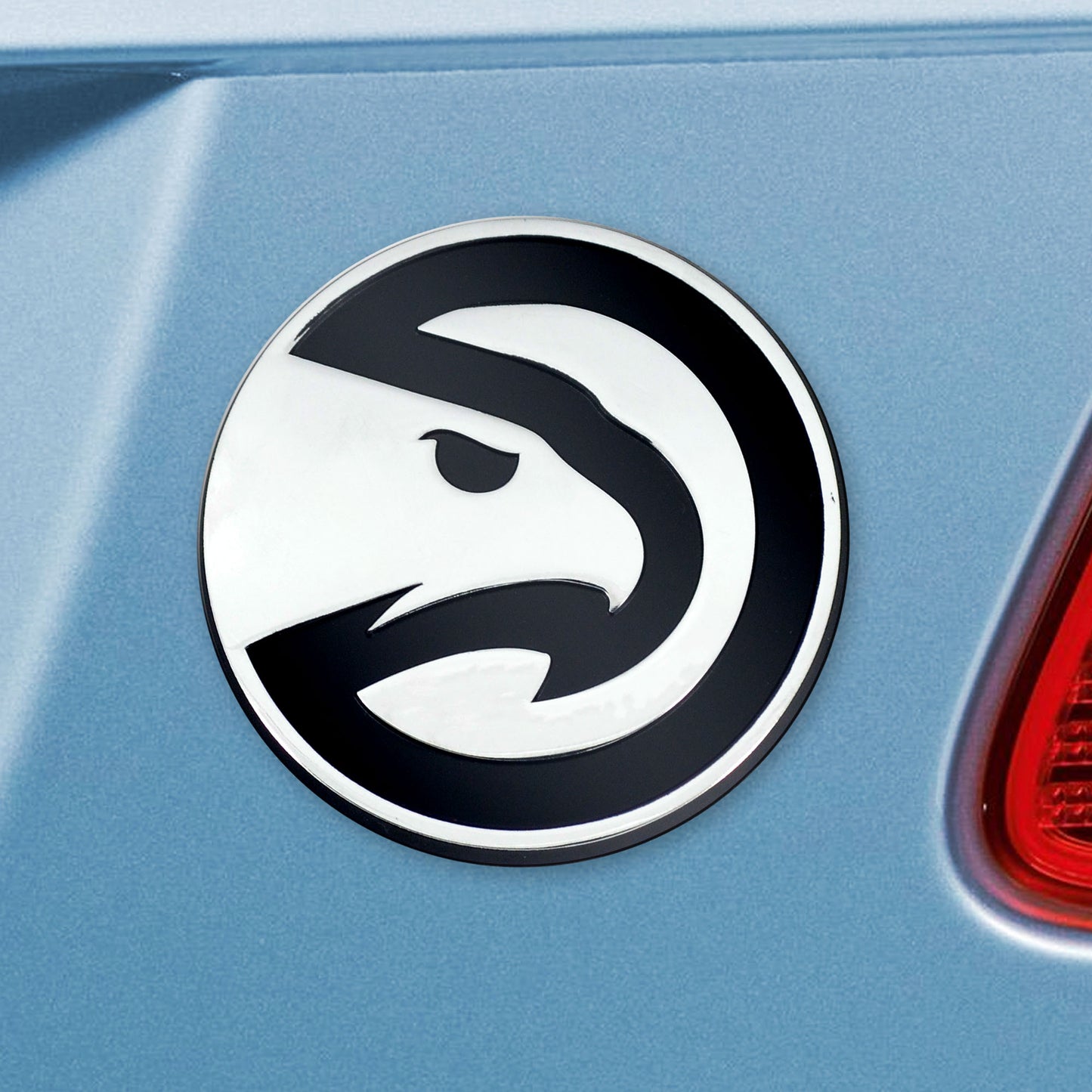 Atlanta Hawks 3D Chromed Metal Emblem