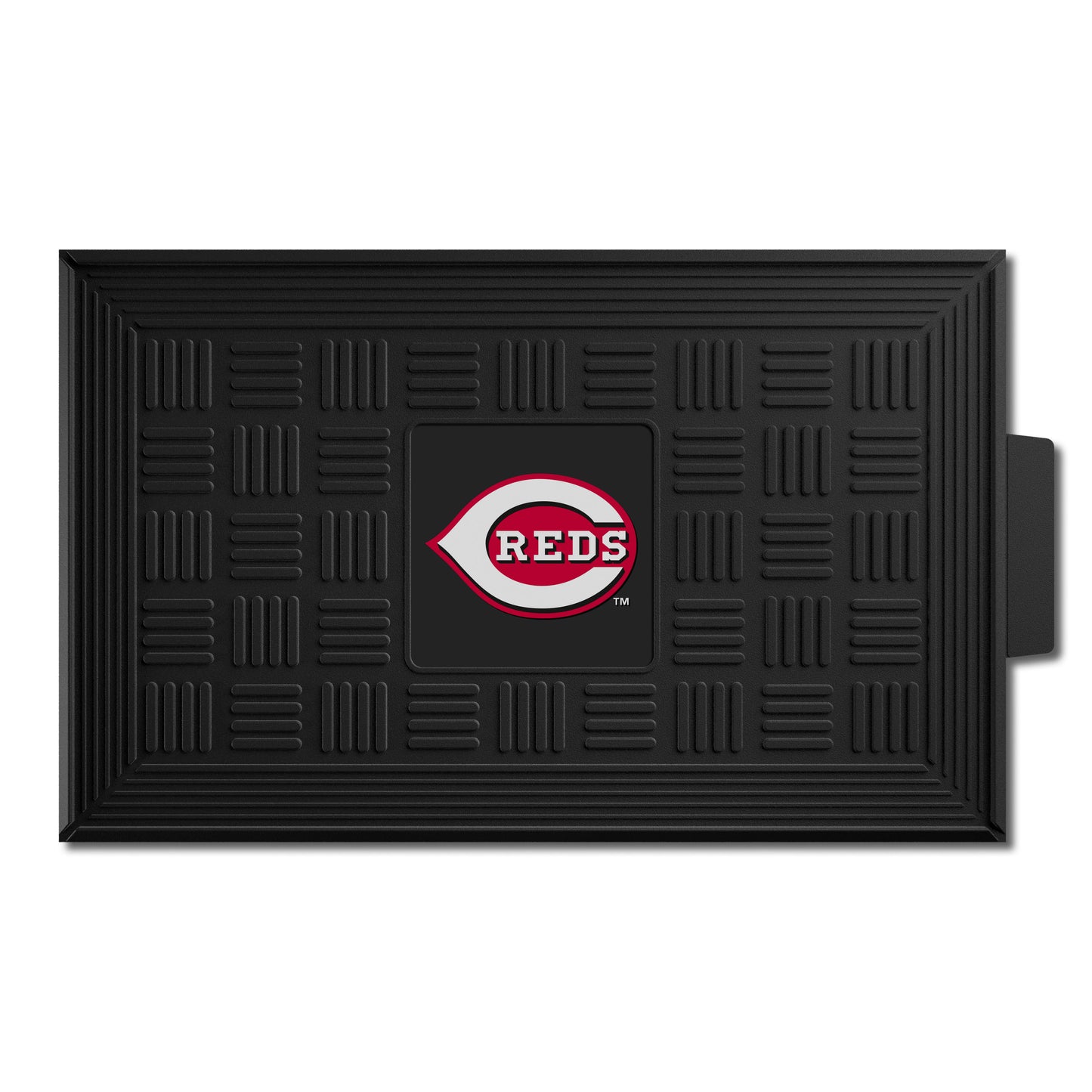 Cincinnati Reds Heavy Duty Vinyl Medallion Door Mat - 19.5in. x 31in.