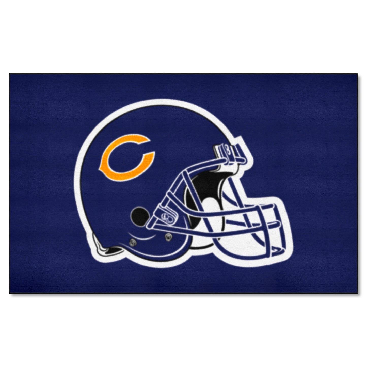 Chicago Bears Ulti-Mat Rug - 5ft. x 8ft. - Bears Helmet Logo