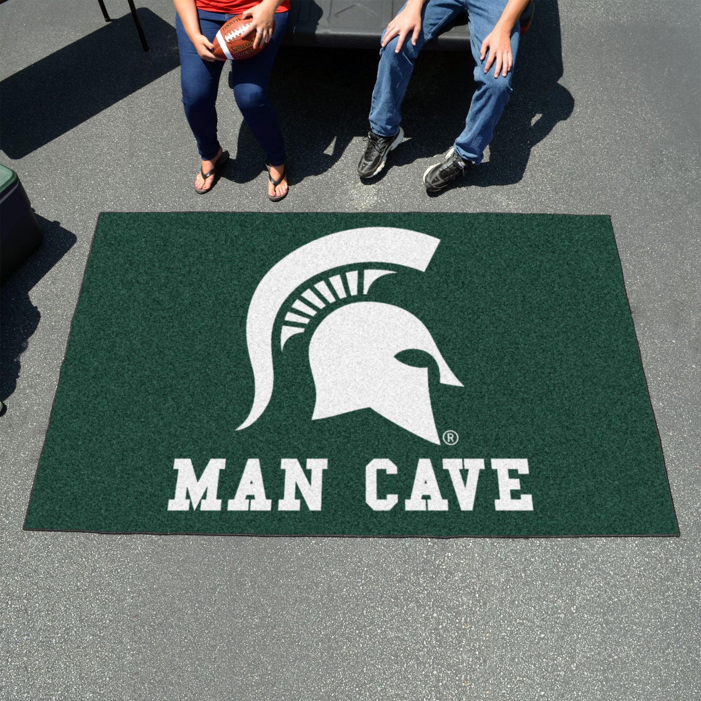 Michigan State Spartans Man Cave Ulti-Mat Rug - 5ft. x 8ft.