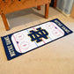 Notre Dame Fighting Irish Rink Runner - 30in. x 72in. - ND Primary Logo