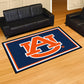 Auburn Tigers 5ft. x 8 ft. Plush Area Rug - Navy, AU Primary Logo