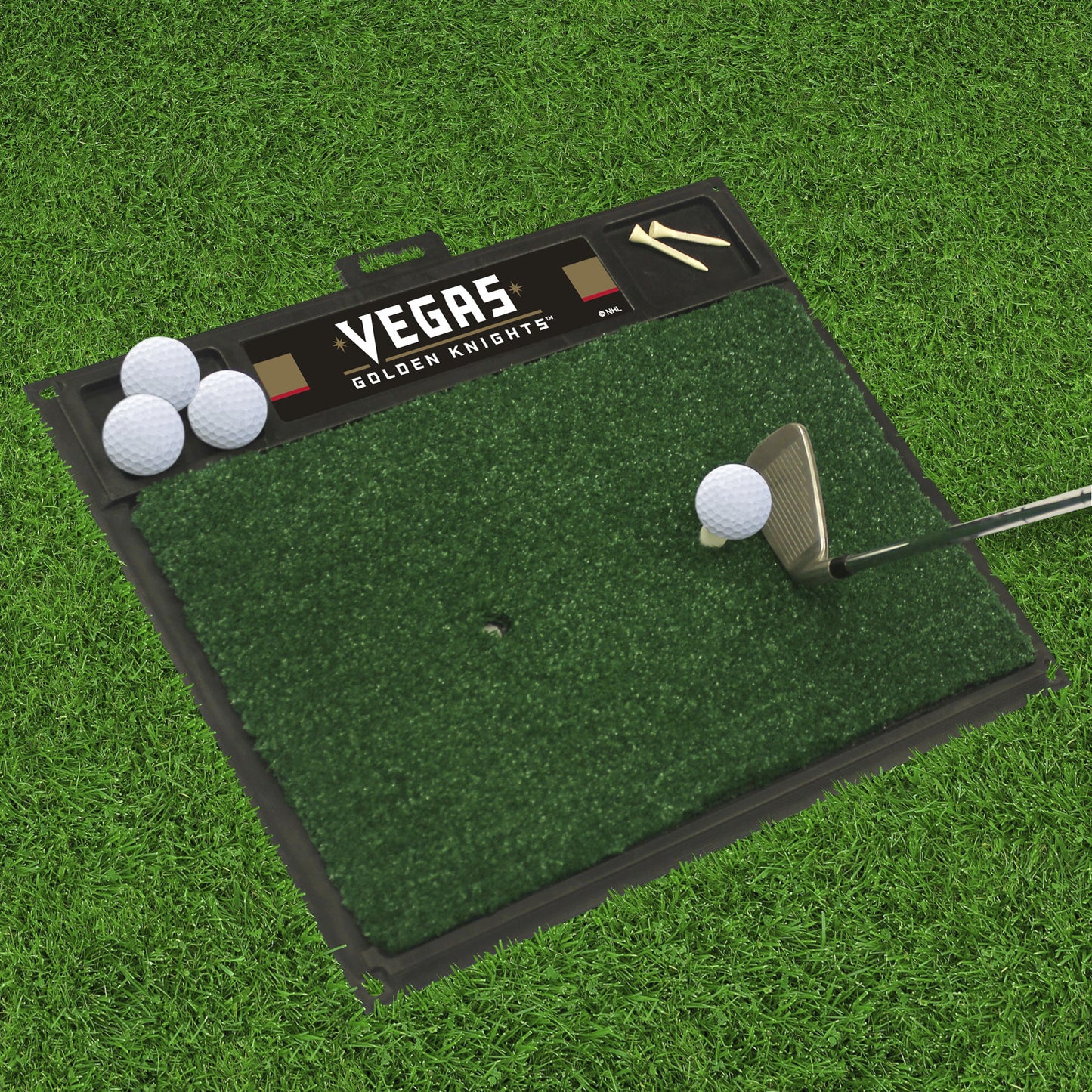 Vegas Golden Knights Golf Hitting Mat