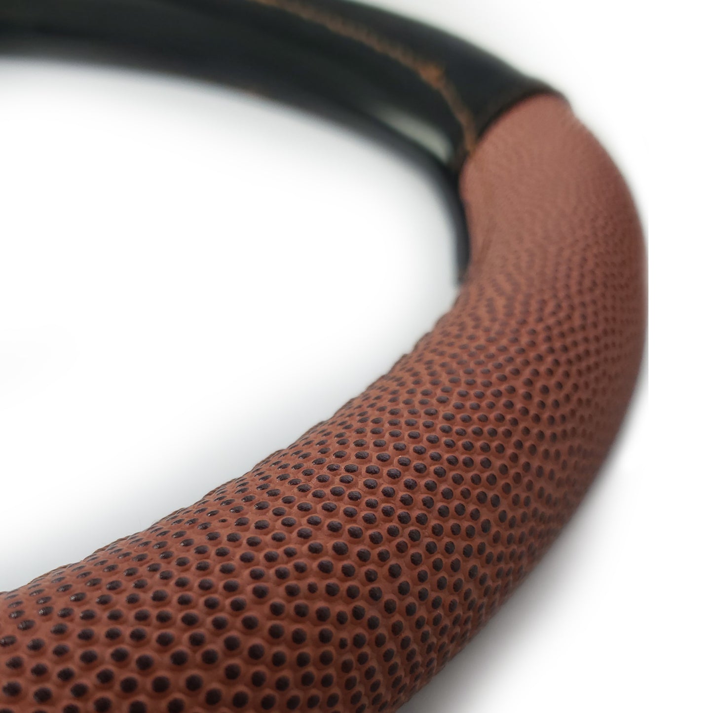 San Francisco 49ers Football Grip Steering Wheel Cover 15" Diameter