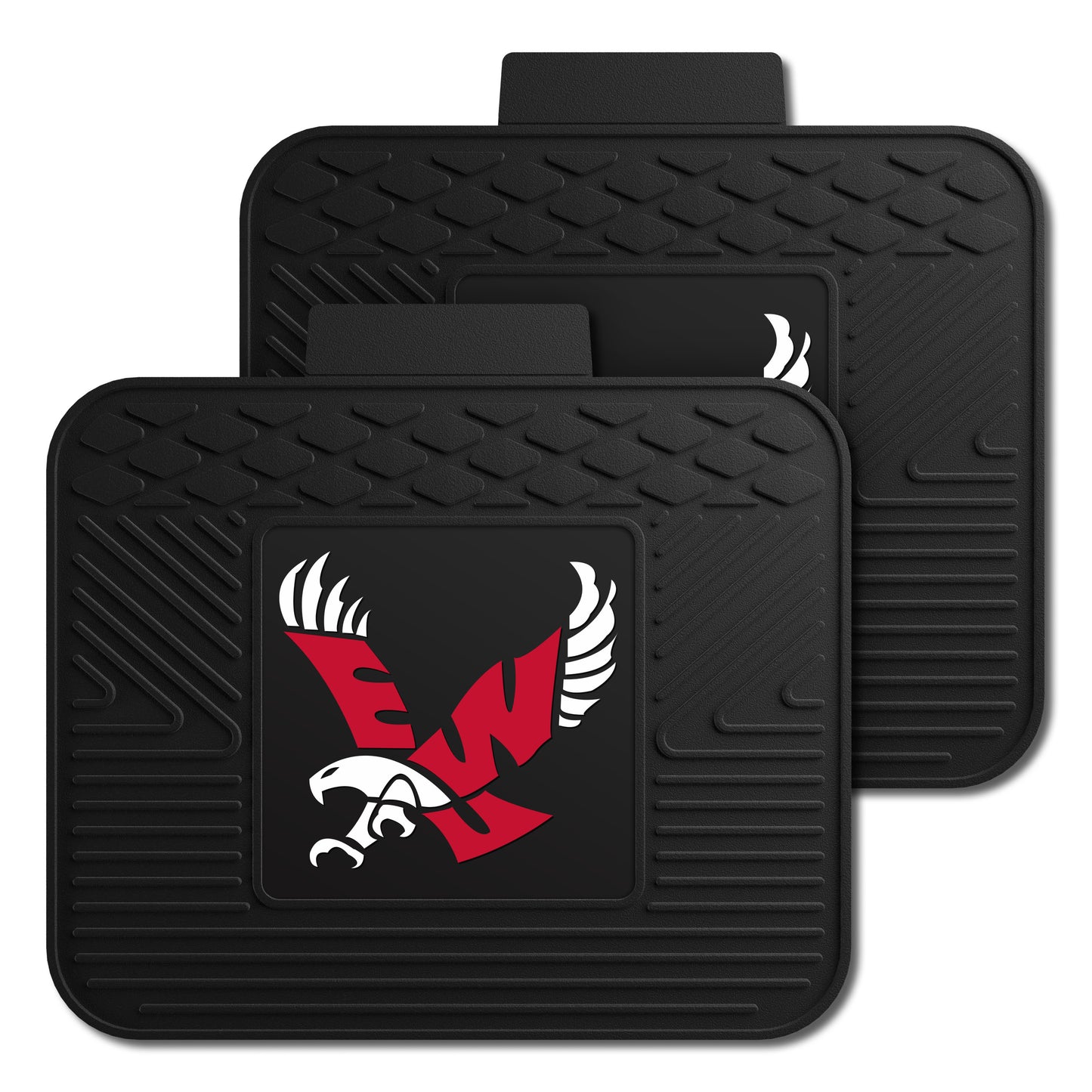 Eastern Washington Eagles Back Seat Car Utility Mats - 2 Piece Set