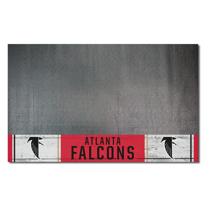 Atlanta Falcons Vinyl Grill Mat - 26in. x 42in.NFL Retro Logo, Original Falcon Logo