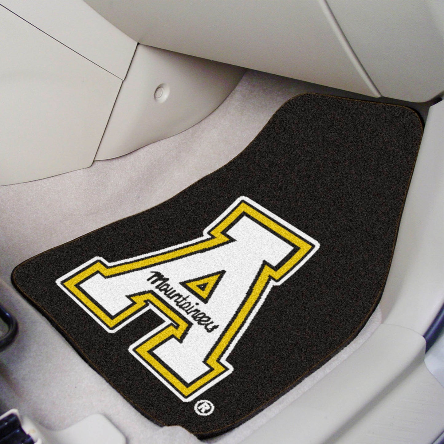 Appalachian State Mountaineers Front Carpet Car Mat Set - 2 Pieces