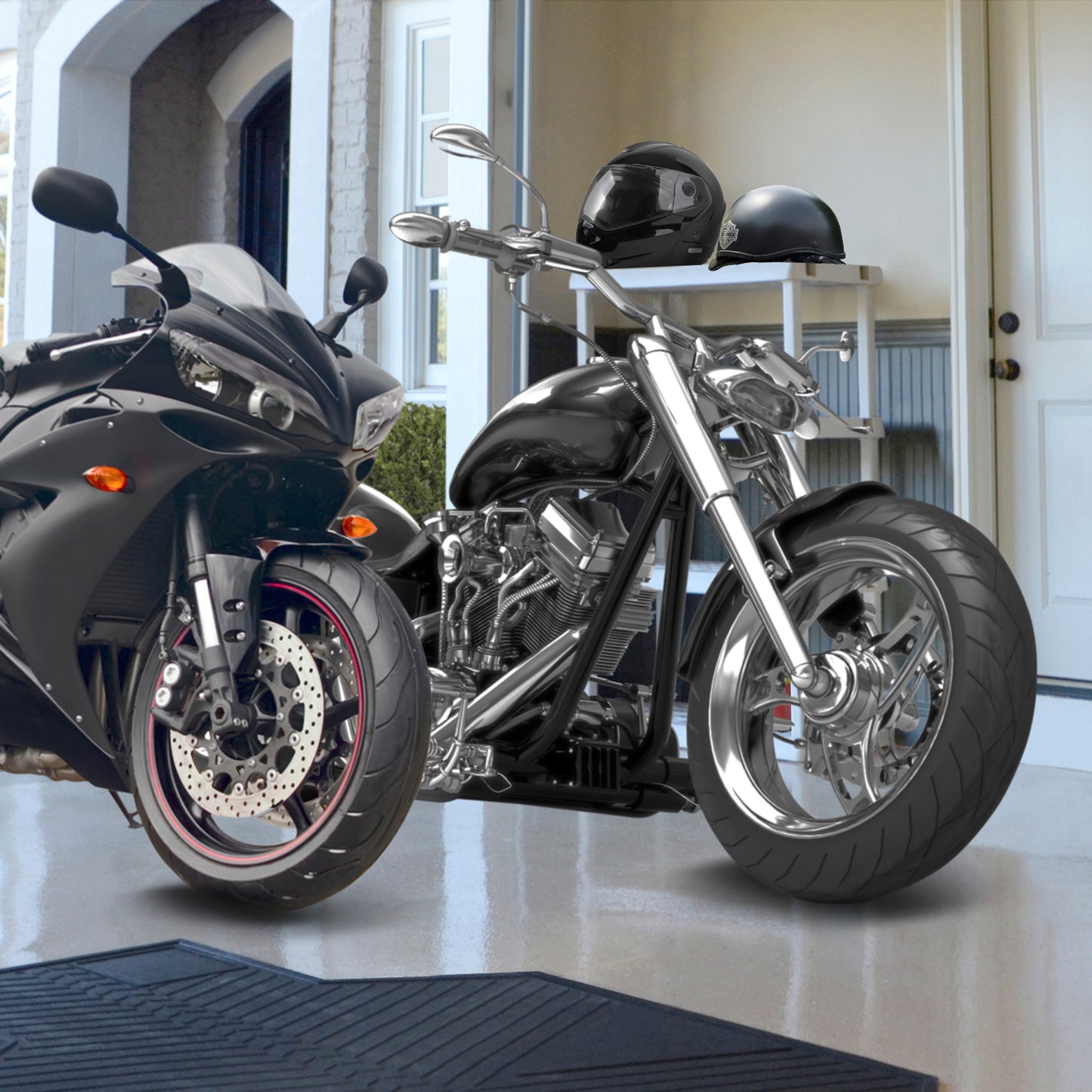 Baltimore Ravens Motorcycle Mat