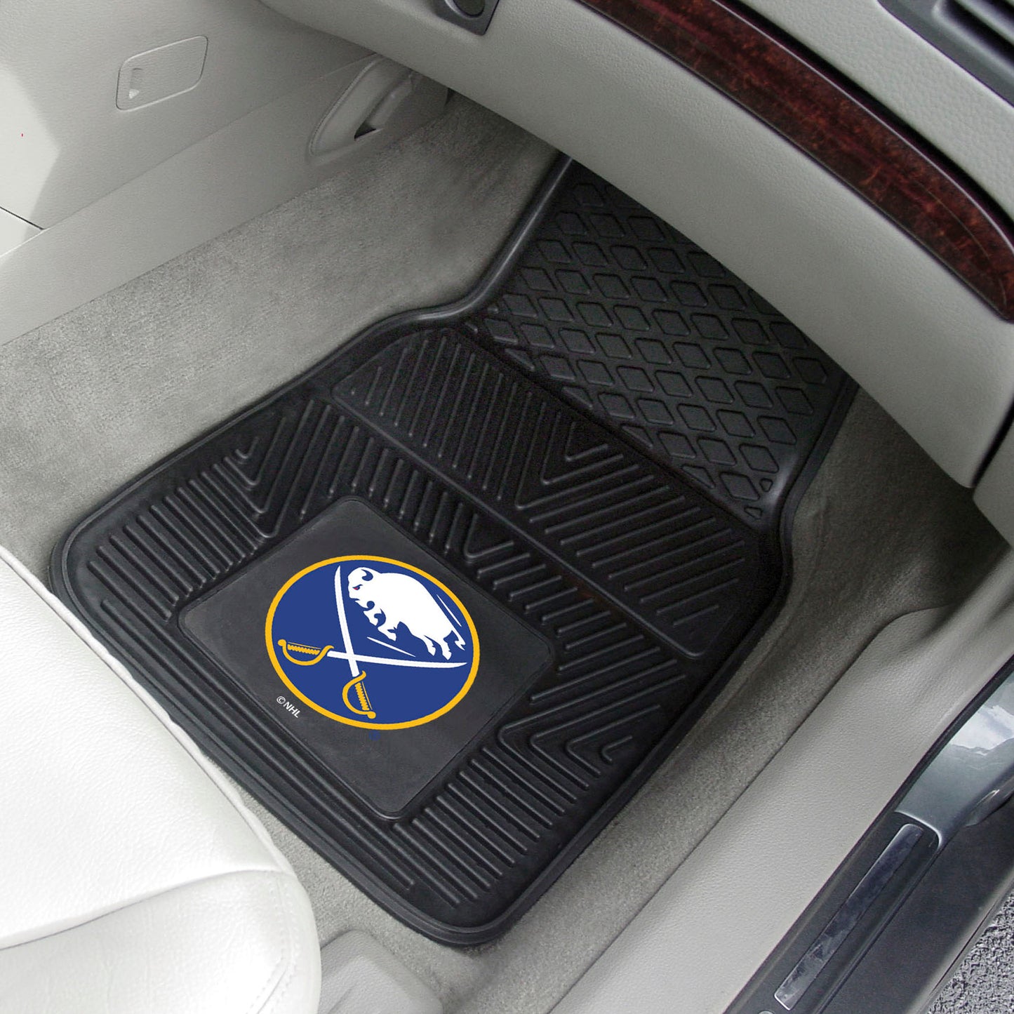 Buffalo Sabres Heavy Duty Car Mat Set - 2 Pieces