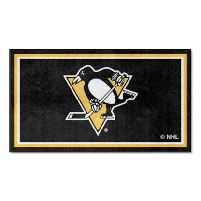 Pittsburgh Penguins 3ft. x 5ft. Plush Area Rug