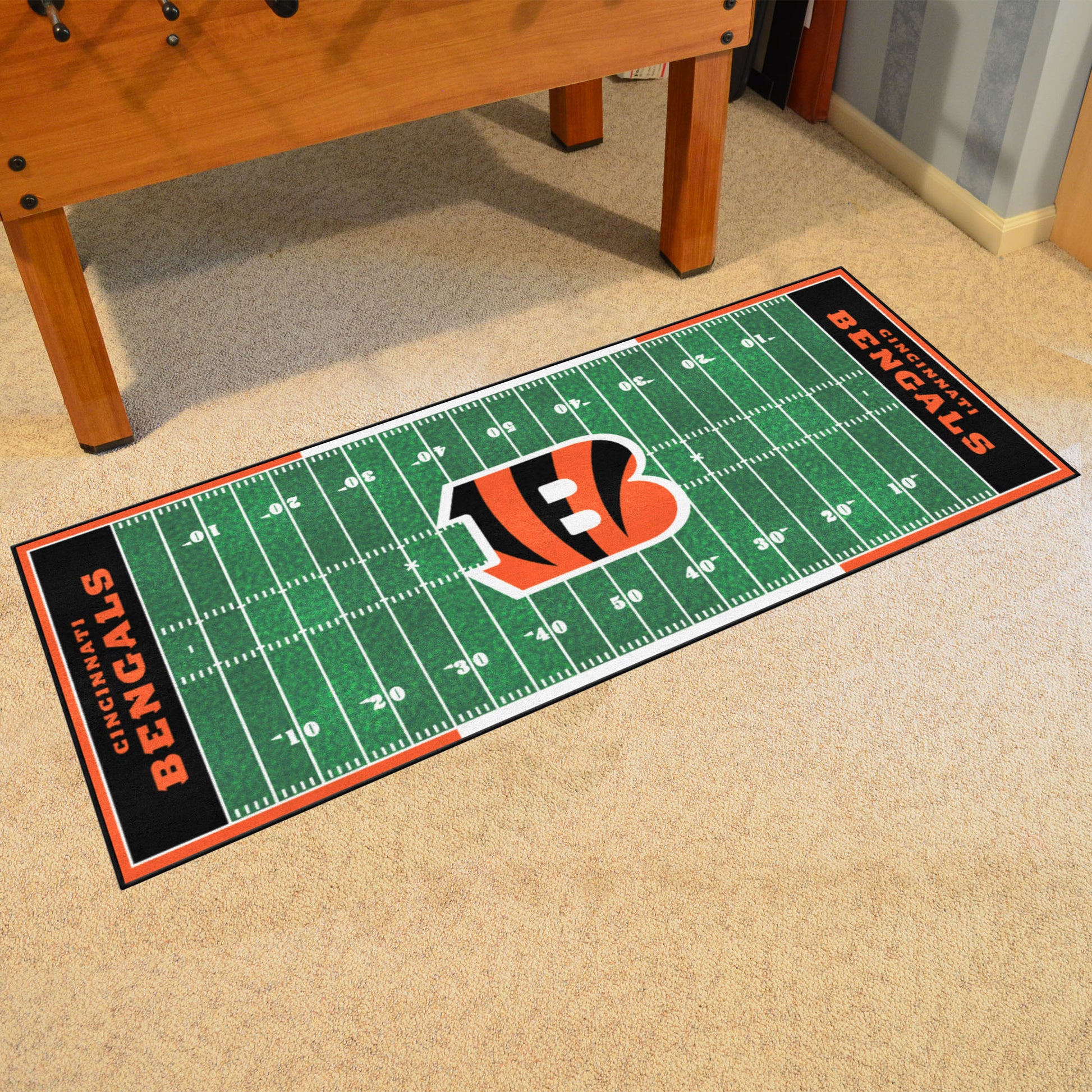 Cincinnati Bengals Uniform Starter Mat