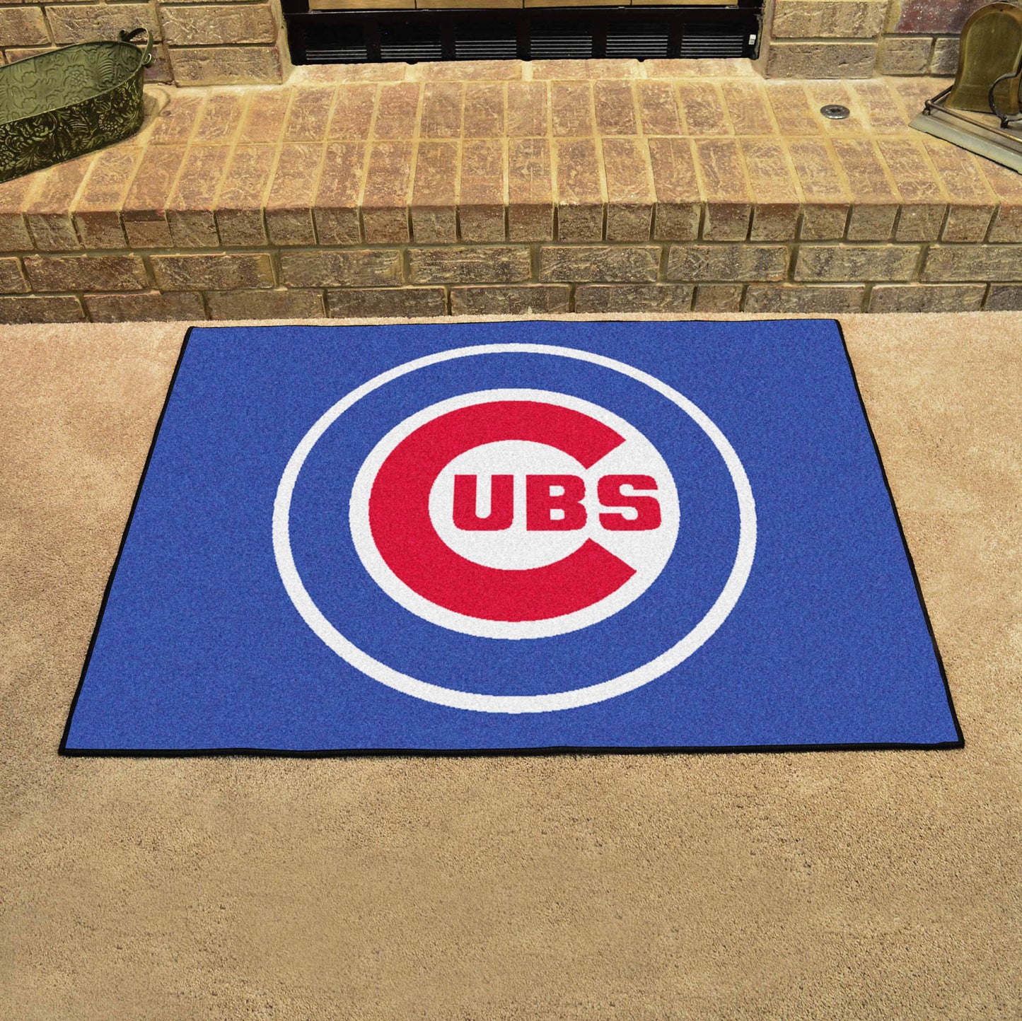 Chicago Cubs All-Star Rug - 34 in. x 42.5 in. - "Circular Cubs" Primary Logo