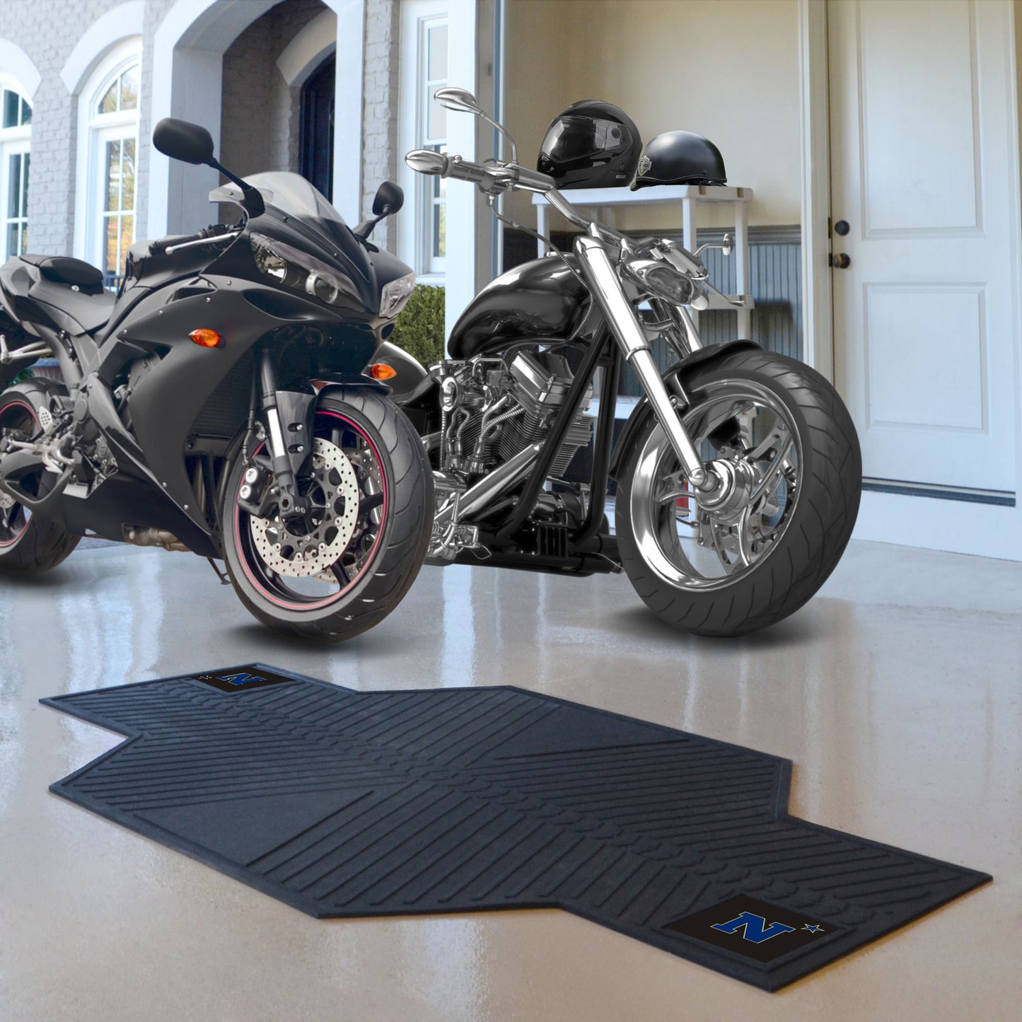 Navy Midshipmen Motorcycle Mat