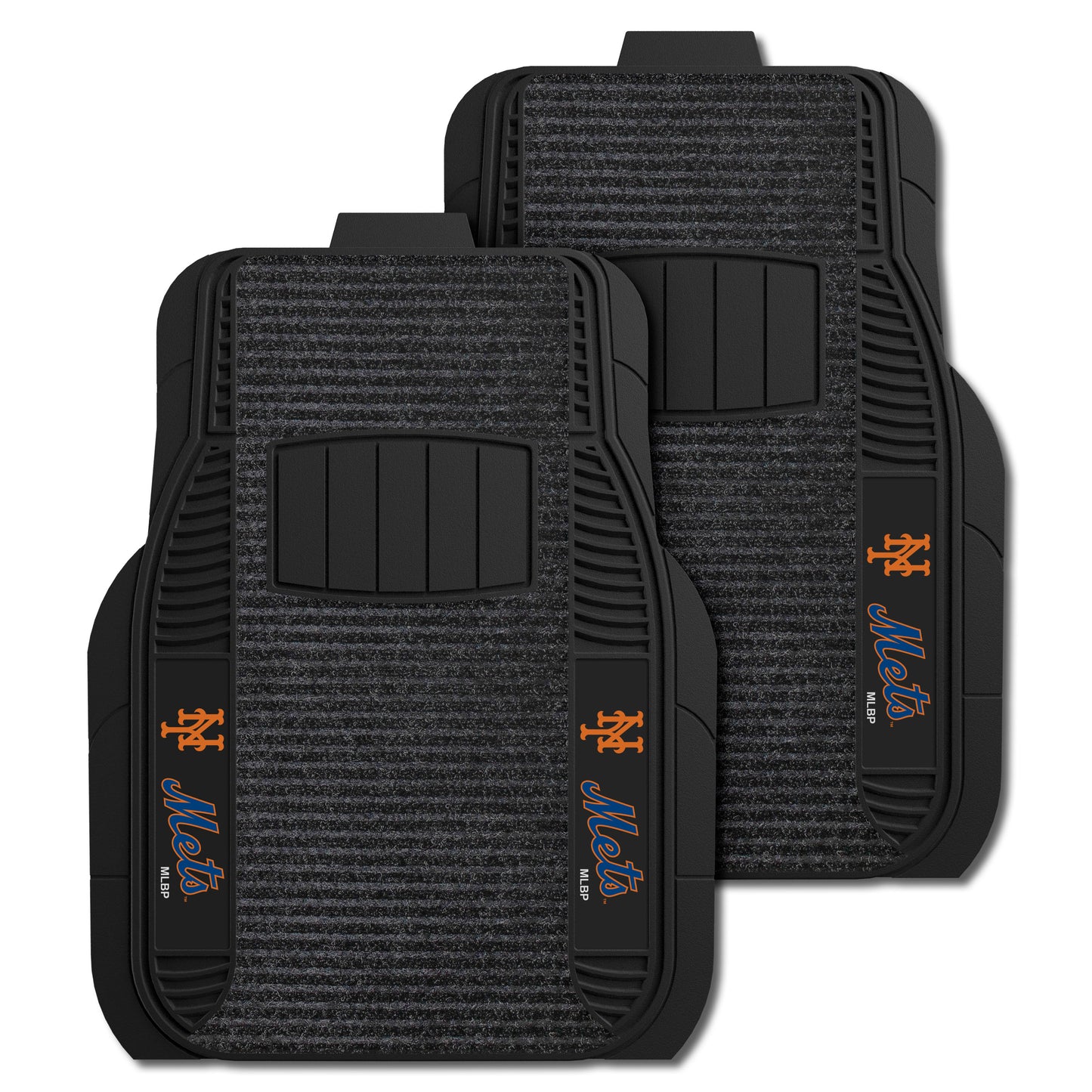 New York Mets 2 Piece Deluxe Car Mat Set