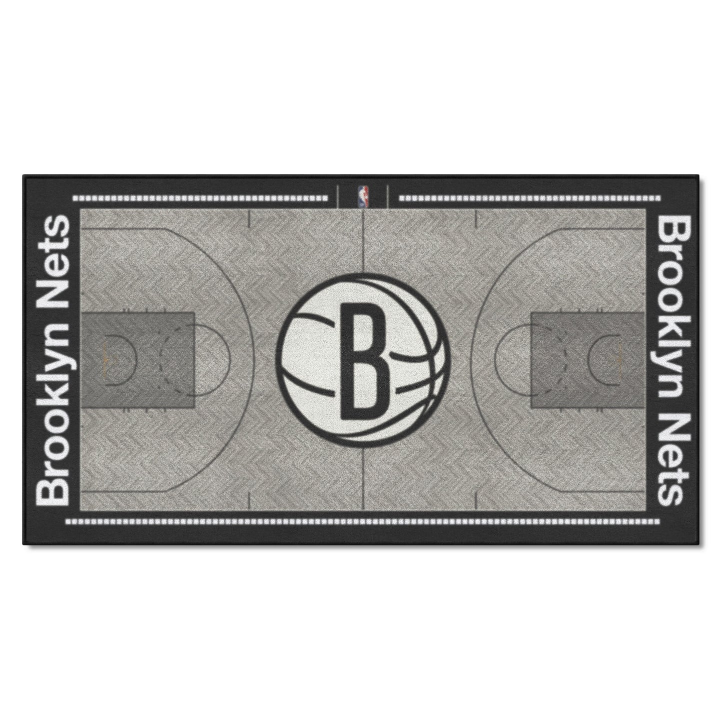 Brooklyn Nets Large Court Runner Rug - 30in. x 54in.